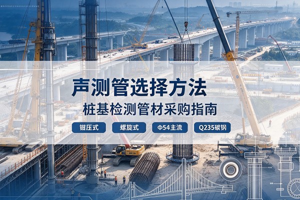 丰顺声测管选型标准