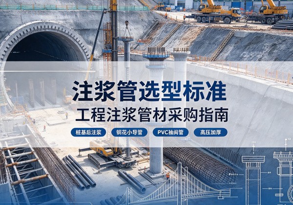 丰顺注浆管选型标准